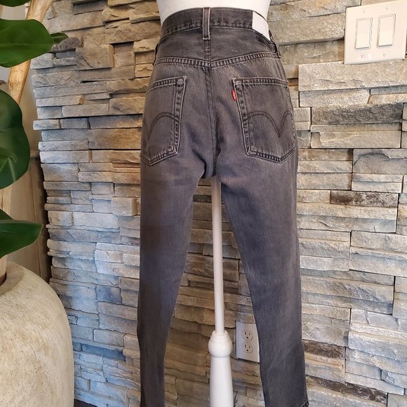 *Rare* Re/Done Levi's Black Denim Jeans